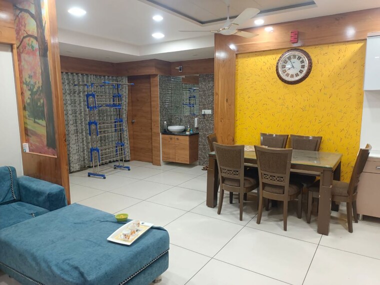 Living Room, kudasan 3 Bedroom 2250 Sq.Ft. Apartment In Kudasan Gandhinagar 10171194