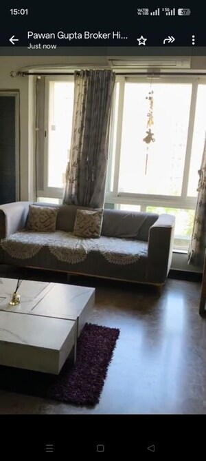 Living Room in 2 BHK Apartment at Hiranandani Estate Villa Royale, Ghodbunder Road – for Rent