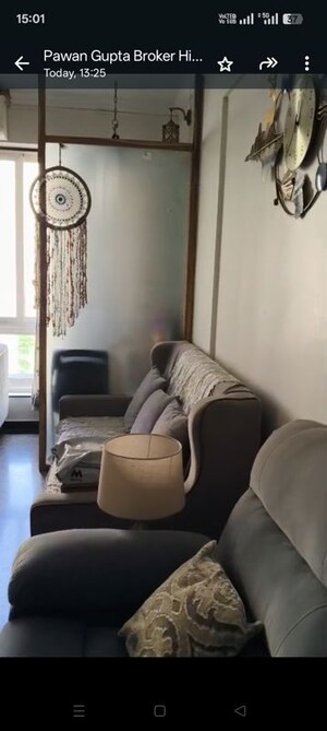 Living Room in 2 BHK Apartment at Hiranandani Estate Villa Royale, Ghodbunder Road – for Rent