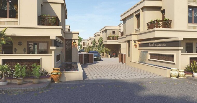 Exterior View, bhayli 3 Bedroom 1100 Sq.Ft. Villa In Bhayli Vadodara 10158512