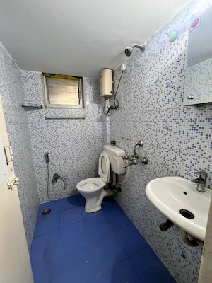 Bathroom in 1 BHK Apartment at Veera Desai Road – for Rent