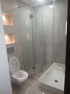 Bathroom in 2 BHK Builder Floor at Green Park – for Rent