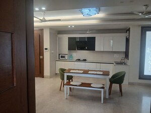 Living Room in 2 BHK Builder Floor at Green Park – for Rent