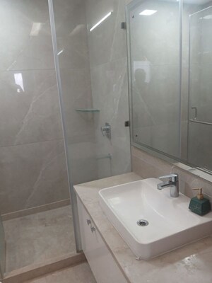 Bathroom in 2 BHK Builder Floor at Green Park – for Rent