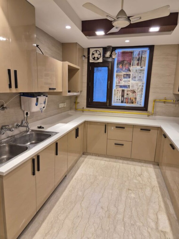 Kitchen, greater kailash 4 Bedroom 3060 Sq.Ft. Builder Floor In Greater Kailash Delhi 10171453