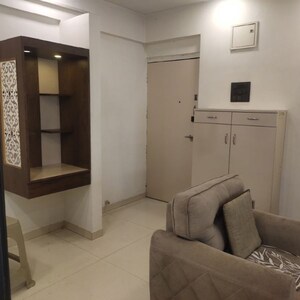 Living Room in 1.5 BHK Apartment at Jal Padma CHS, Goregaon West – for Rent