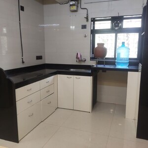 Kitchen in 1.5 BHK Apartment at Jal Padma CHS, Goregaon West – for Rent
