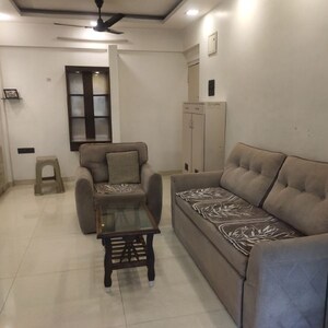 Living Room in 1.5 BHK Apartment at Jal Padma CHS, Goregaon West – for Rent