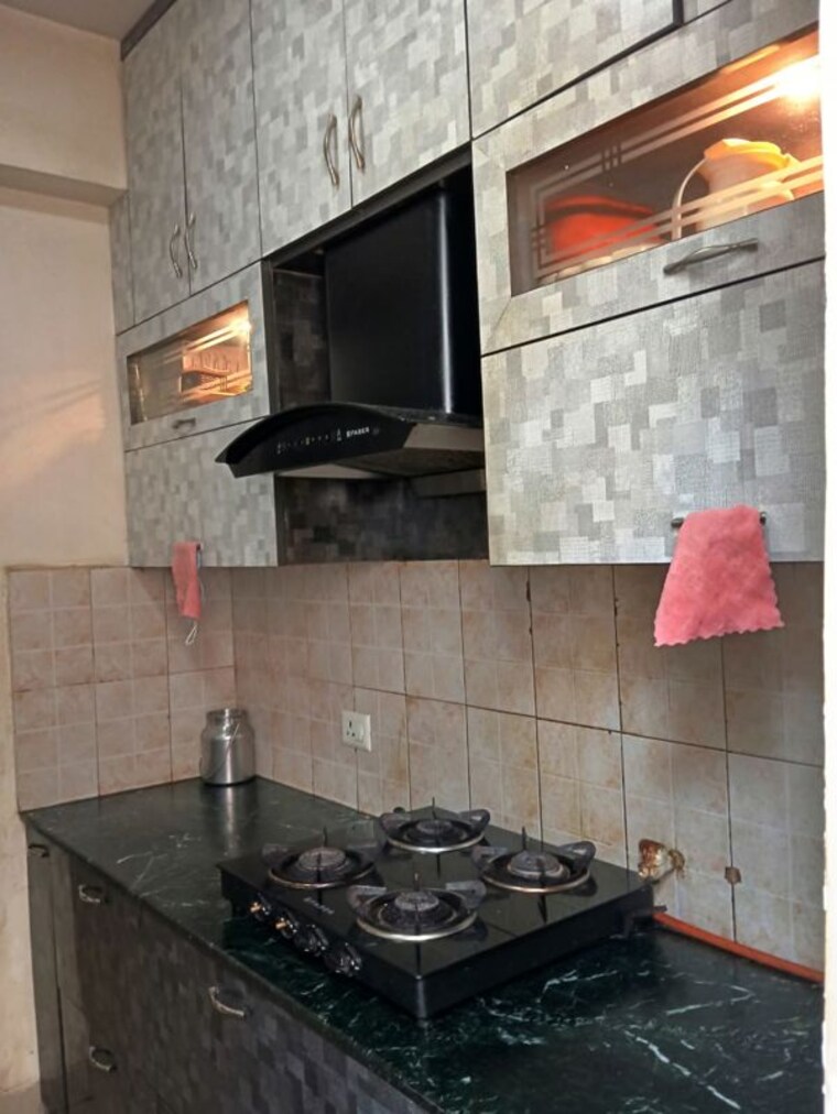 Kitchen, puri-pratham 3 Bedroom 1400 Sq.Ft. Apartment In Sector 84 Faridabad 10171473