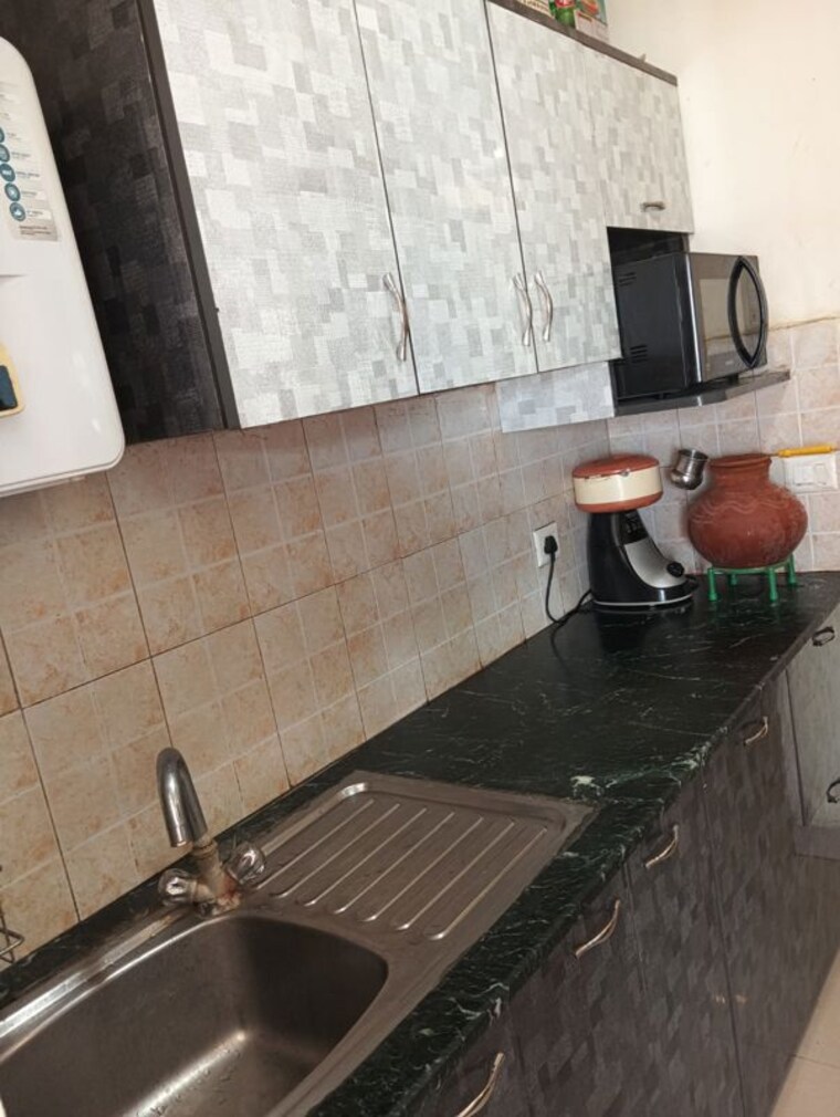 Kitchen, puri-pratham 3 Bedroom 1400 Sq.Ft. Apartment In Sector 84 Faridabad 10171473
