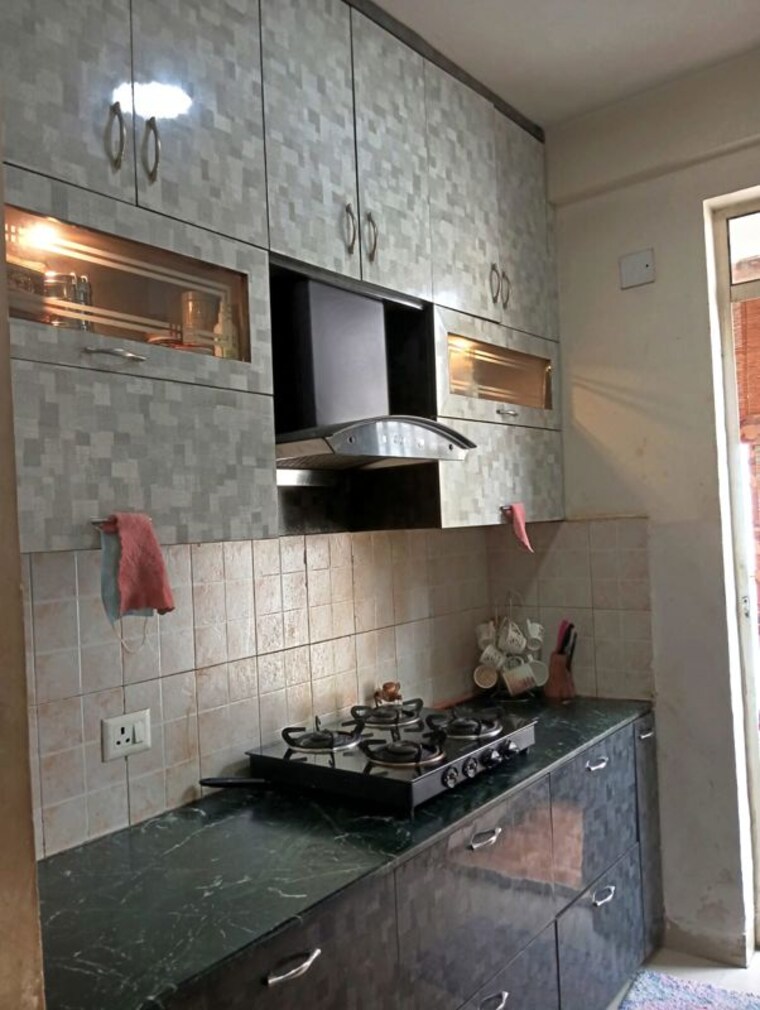 Kitchen, puri-pratham 3 Bedroom 1400 Sq.Ft. Apartment In Sector 84 Faridabad 10171473