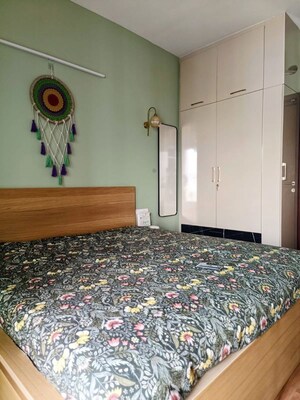 Bedroom in 3 BHK Apartment at LnT Raintree Boulevard, Hebbal – for Rent