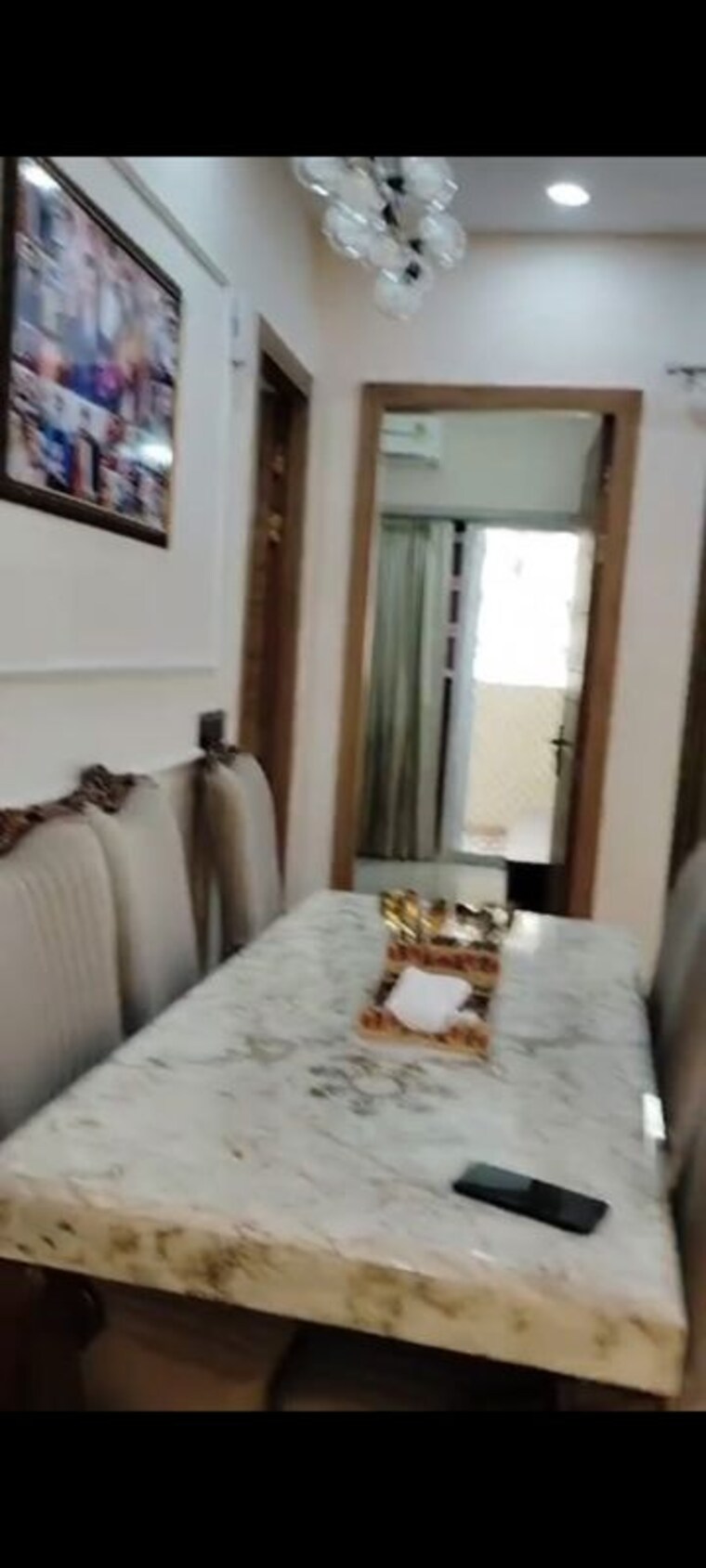Dining area, lajpat nagar 3 Bedroom 1303 Sq.Ft. Builder Floor In Lajpat Nagar Delhi 10171694