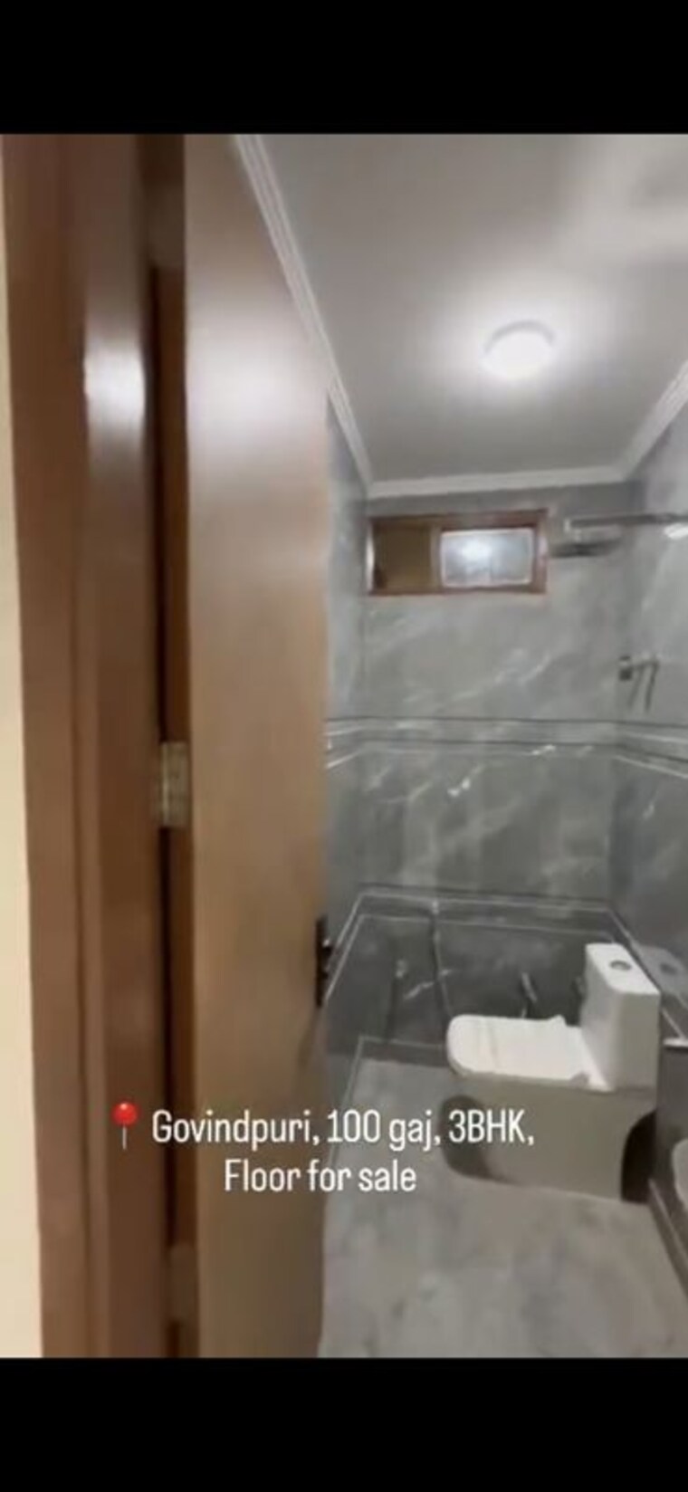 Bathroom, govindpuri 3 Bedroom 100 Sq.Yd. Builder Floor In Govindpuri Delhi 10171894