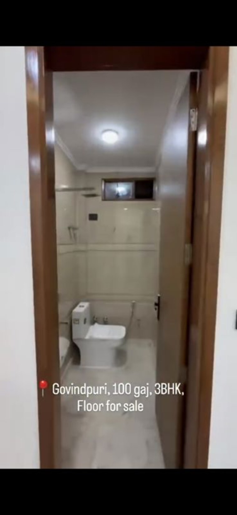 Bathroom, govindpuri 3 Bedroom 100 Sq.Yd. Builder Floor In Govindpuri Delhi 10171894