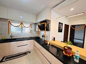 Kitchen in 3 BHK Apartment at Sobha Windsor, Whitefield – for Rent