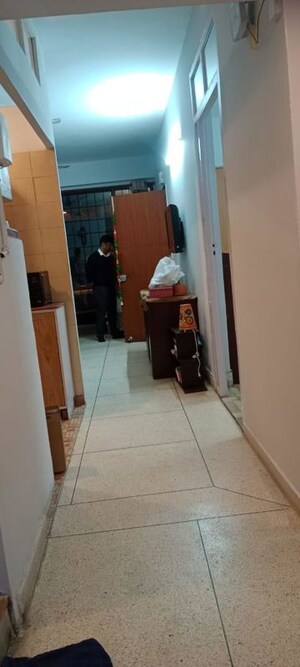 Building Lobby in 3 BHK Builder Floor at Chittaranjan Park – for Sale