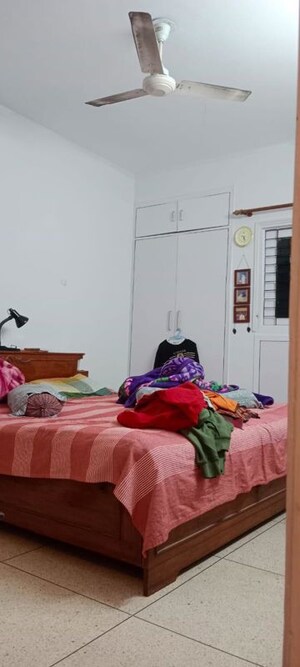 Bedroom in 3 BHK Builder Floor at Chittaranjan Park – for Sale