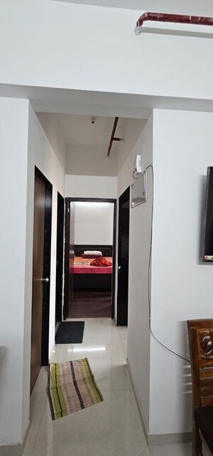 Master Bedroom in 1 BHK Apartment at Bhairaav Goldcrest Residency, Ghansoli – for Rent