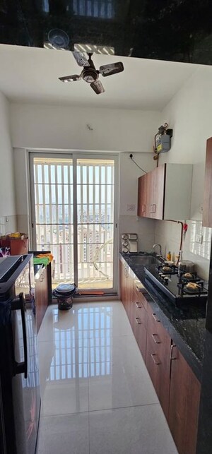 Kitchen in 1 BHK Apartment at Bhairaav Goldcrest Residency, Ghansoli – for Rent
