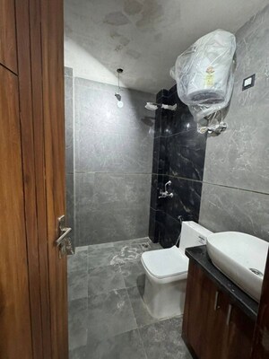 Bathroom in 4 BHK Apartment at Saket – for Rent