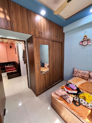 Living Room in 3 BHK Apartment at Akshar 42, New Ranip – for Sale