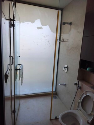 Bathroom in 3 BHK Apartment at Oberoi Exquisite Goregaon, Goregaon East – for Rent