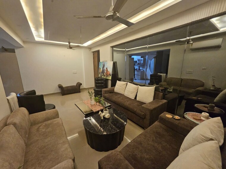 Living Room, malibu-shopping-arcade 2 Bedroom 1200 Sq.Ft. Builder Floor In Sector 47 Gurgaon 10172337