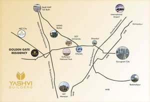  Plot – Map Location View at Yashvi Golden Gate Residency, Farukh Nagar Sector 3 - for Sale