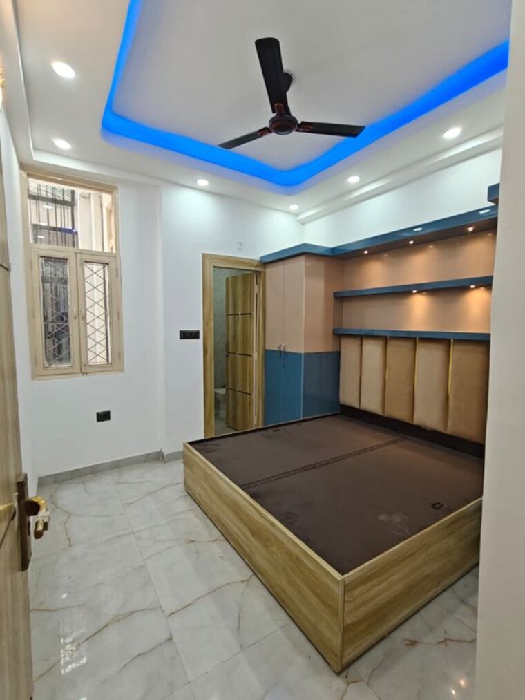 Bedroom, niti khand i 2 Bedroom 960 Sq.Ft. Builder Floor In Niti Khand I Ghaziabad 10172493