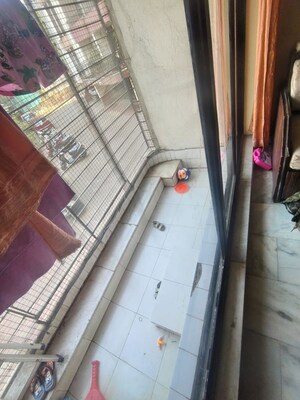 Balcony in 2 BHK Apartment at Ganga Panchavati CHS, Vasant Vihar – for Rent