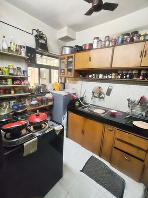 Kitchen in 2 BHK Apartment at Ganga Panchavati CHS, Vasant Vihar – for Rent