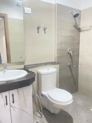 Bathroom in 4 BHK Apartment at Godrej Palm Retreat, Sector 150 – for Sale