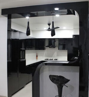 Kitchen in 3.5 BHK Apartment at Meenakshi Sky Lounge, Kothaguda – for Sale