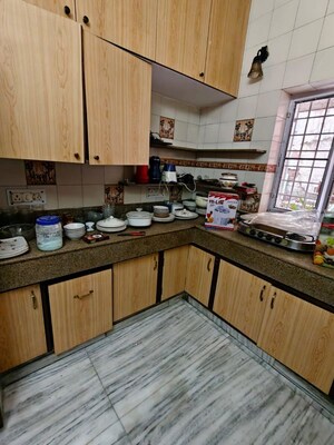Kitchen in 2 BHK Builder Floor at Safdarjung Enclave – for Rent