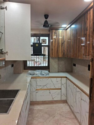 Kitchen in 3 BHK Builder Floor at Gagan Vihar – for Rent