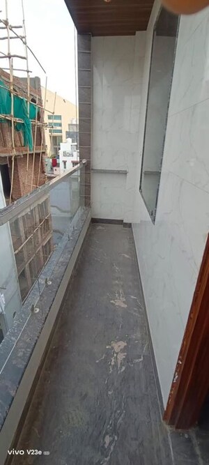 Balcony in 3 BHK Builder Floor at Gagan Vihar – for Rent