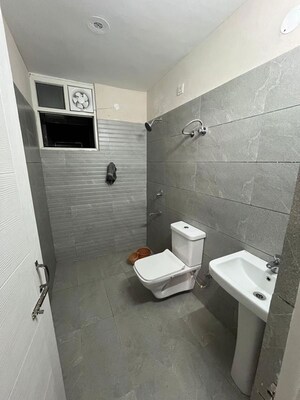 Bathroom in 3 BHK Apartment at Silver City Extention, Vip Road – for Rent