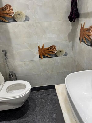 Bathroom in 3 BHK Builder Floor at Dayanand Colony – for Sale