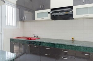 Kitchen in 3 BHK Builder Floor at BPTP Elite Floors, Sector 83 – for Sale