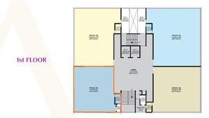 Floor Plan in  Office Space at LS Laxmi Avenue, Wakad – for Rent