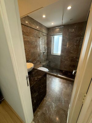 Bathroom in 3 BHK Apartment at Worli – for Rent