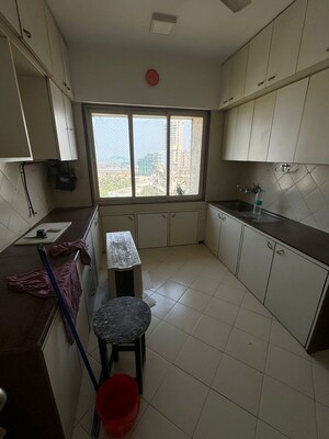 Kitchen in 3 BHK Apartment at Worli – for Rent