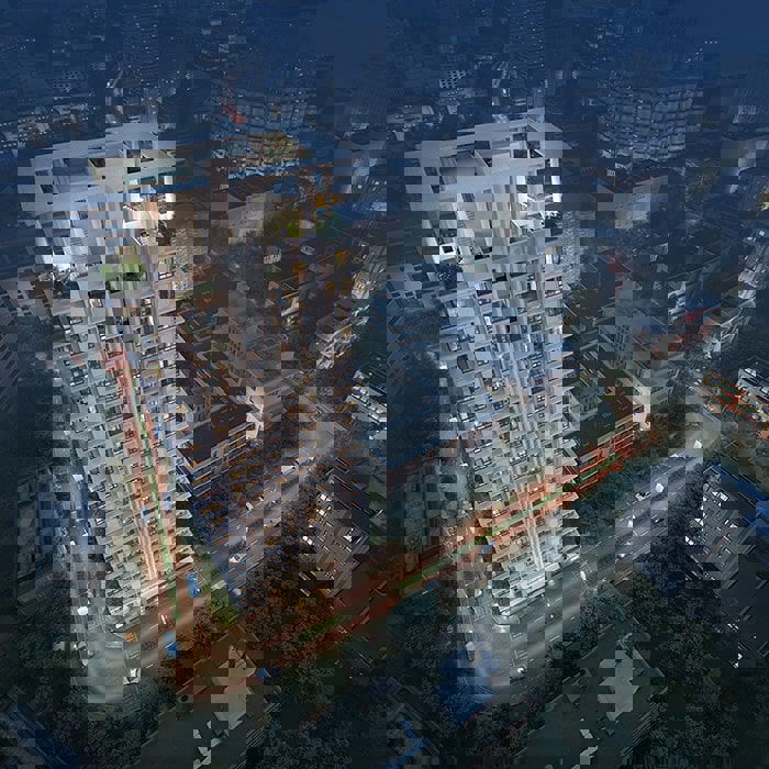 4 BHK 2500 Sq.Ft. Apartment in Prestige Ocean Towers