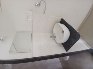 Bathroom in 2 BHK Apartment at Parklane Urbanjoy Wing A, Sus – for Rent