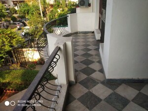 Balcony in 3 BHK Builder Floor at Uppal Southend, Sector 49 – for Rent