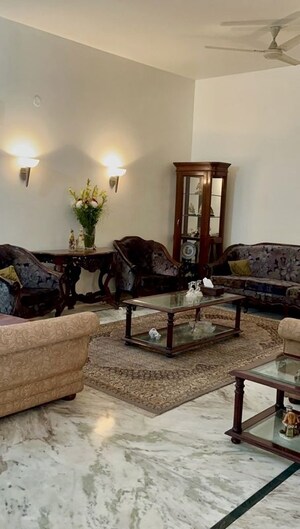 Living Room in 4 BHK Independent House at Rajguru Nagar – for Sale