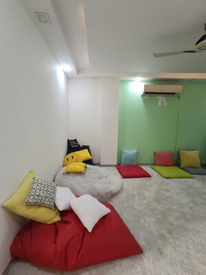 Living Room in 3 BHK Builder Floor at Preet Vihar – for Rent