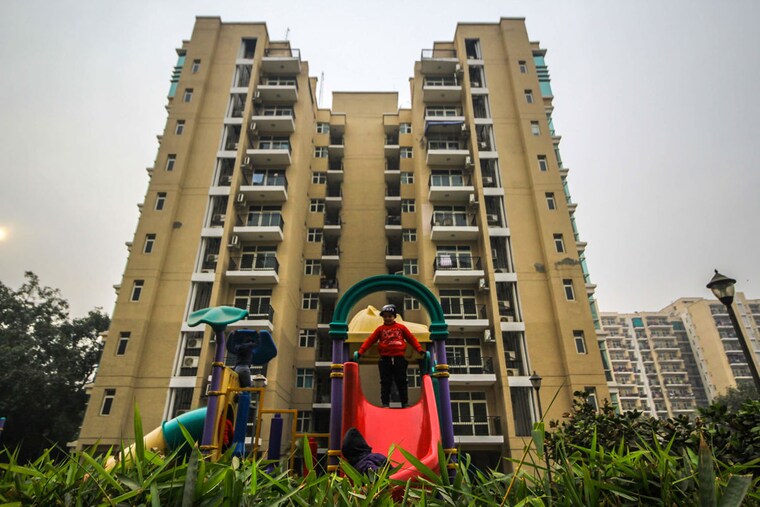 Exterior View, omaxe-spa-village 3 Bedroom 1900 Sq.Ft. Apartment In Sector 78 Faridabad 10173788