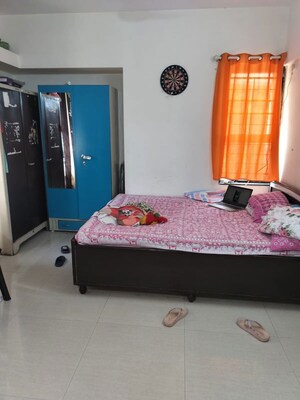 Bedroom in 3 BHK Apartment at Nandan Vatsalya Vihar, Aundh – for Sale